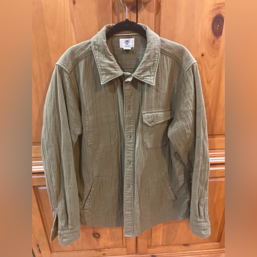 Timberland men’s shirt jacket size L